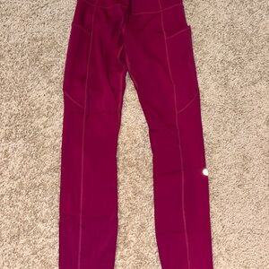 Lululemon Fast and Free Leggings 25”